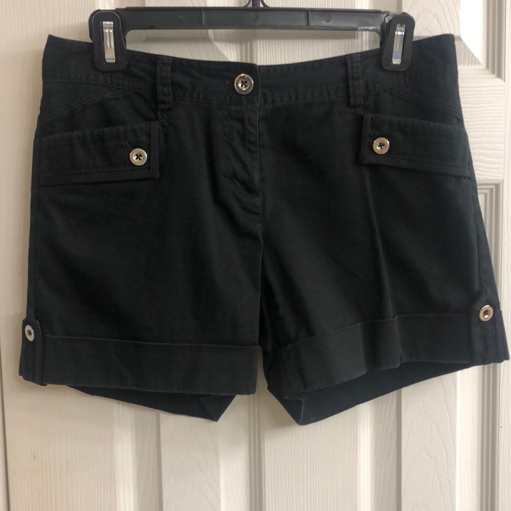 White House Black Market Black Shorts